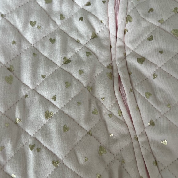 Little Me Quilted Zip Up Outerwear - Picture 3 of 3